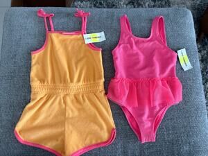 New Girls Swim Bundle-4T Retail $62